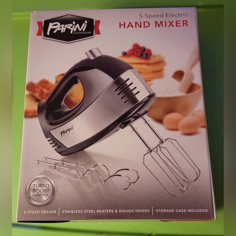 5 speed electric hand mixer